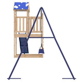 Set da Gioco da Esterno in Legno Massello di Pino