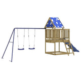 Set da Gioco da Esterno in Legno di Pino Impregnato