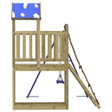 Set da Gioco da Esterno in Legno di Pino Impregnato