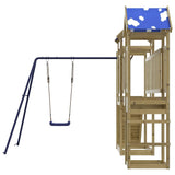 Set da Gioco da Esterno in Legno di Pino Impregnato