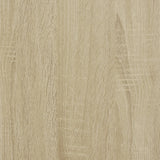 Giroletto Rovere Sonoma 120x190 cm in Legno truciolato Metallo