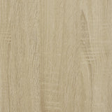 Giroletto Rovere Sonoma 120x200 cm in Legno truciolato Metallo