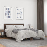 Giroletto Rovere Marrone 140x190cm in Legno truciolato Metallo