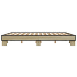 Giroletto Rovere Sonoma 160x200 cm in Legno truciolato Metallo