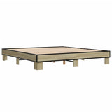 Giroletto Rovere Sonoma 160x200 cm in Legno truciolato Metallo
