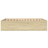 Giroletto Rovere Sonoma 135x190 cm in Legno truciolato