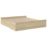 Giroletto Cassetti Rovere Sonoma 180x200 cm Legno truciolato