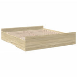 Giroletto Cassetti Rovere Sonoma 180x200 cm Legno truciolato