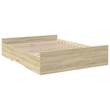 Giroletto Cassetti Rovere Sonoma 140x200 cm Legno truciolato