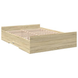 Giroletto Cassetti Rovere Sonoma 120x190 cm Legno truciolato