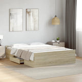 Giroletto Cassetti Rovere Sonoma 120x190 cm Legno truciolato