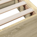 Giroletto Cassetti Rovere Sonoma 100x200 cm Legno truciolato