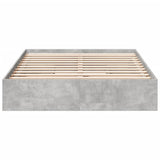 Giroletto Cassetti Grigio Cemento 120x200 cm Legno Multistrato