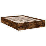 Giroletto con Cassetti Rovere Fumo 120x200 cm Legno truciolato