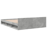 Giroletto Cassetti Grigio Cemento 120x200 cm Legno truciolato