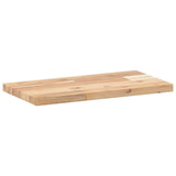 Mensole da Parete 4 pz 40x20x2 cm Legno Acacia Non Trattato