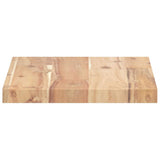 Mensole da Parete 4 pz 40x20x2 cm Legno Acacia Non Trattato