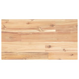 Mensole da Parete 4 pz 40x20x2 cm Legno Acacia Non Trattato