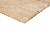 Ripiano a Parete 60x20x2 cm Legno Massello Acacia Non Trattato