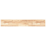 Mensole da Parete 4 pz 140x20x2 cm Legno Acacia Non Trattato