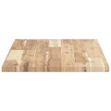 Mensole da Parete 2 pz 100x40x2 cm Legno Acacia Non Trattato