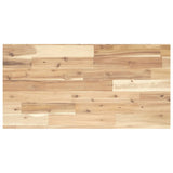 Mensole da Parete 2 pz 100x40x2 cm Legno Acacia Non Trattato