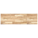 Mensole da Parete 2 pz 140x40x2 cm Legno Acacia Non Trattato
