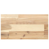 Mensole da Parete 2 pz 40x20x4 cm Legno Acacia Non Trattato
