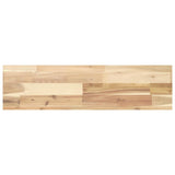 Mensole da Parete 4 pz 100x20x4 cm Legno Acacia Non Trattato
