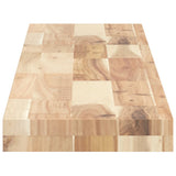 Mensole da Parete 4 pz 120x20x4 cm Legno Acacia Non Trattato