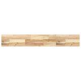 Mensole da Parete 4 pz 120x20x4 cm Legno Acacia Non Trattato