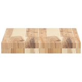 Ripiano a Parete 60x30x4 cm Legno Massello Acacia Non Trattato