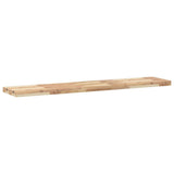 Mensole da Parete 3 pz 160x30x4 cm Legno Acacia Non Trattato