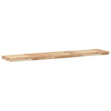 Mensole da Parete 3 pz 160x30x4 cm Legno Acacia Non Trattato