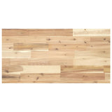 Mensole da Parete 2 pz 100x40x4 cm Legno Acacia Non Trattato