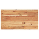 Mensole da Parete 2 pz 60x20x2 cm Legno Acacia Rifinito a Olio