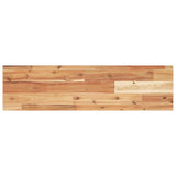 Mensole da Parete 3 pz 100x20x2 cm Legno Acacia Rifinito a Olio
