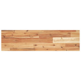 Mensole da Parete 4 pz 100x20x2 cm Legno Acacia Rifinito a Olio