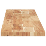 Mensole da Parete 2 pz 140x20x2 cm Legno Acacia Rifinito a Olio