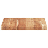 Mensole da Parete 3 pz 60x30x2 cm Legno Acacia Rifinito a Olio