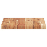 Mensole da Parete 4 pz 60x30x2 cm Legno Acacia Rifinito a Olio
