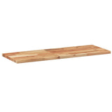 Ripiano a Parete 80x30x2 cm Legno Massello Acacia Rifinito Olio
