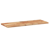 Mensole da Parete 3 pz 80x30x2 cm Legno Acacia Rifinito a Olio