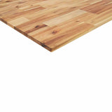 Mensole da Parete 3 pz 100x30x2 cm Legno Acacia Rifinito a Olio