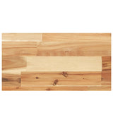 Ripiano a Parete 60x20x4 cm Legno Massello Acacia Rifinito Olio