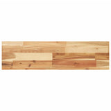 Mensole da Parete 2 pz 100x20x4 cm Legno Acacia Rifinito a Olio