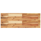 Mensole da Parete 4 pz 100x30x4 cm Legno Acacia Rifinito a Olio