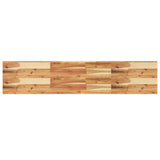Mensole da Parete 4 pz 140x30x4 cm Legno Acacia Rifinito a Olio