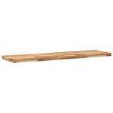 Ripiano a Parete 160x40x4cm Legno Massello Acacia Rifinito Olio