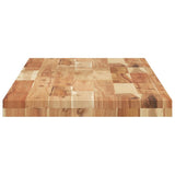 Ripiano a Parete 160x40x4cm Legno Massello Acacia Rifinito Olio